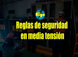 Reglas de seguridad en media tensión