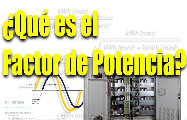 Factor de Potencia, definición