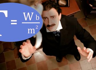 La unidad Tesla (símbolo: T)