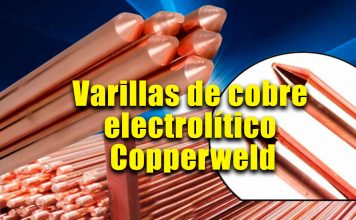 Varillas de cobre electrolítico Copperweld