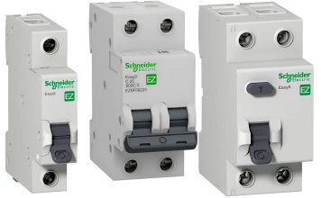 Qué diferencia hay entre un automático Schneider easy9 y acti9