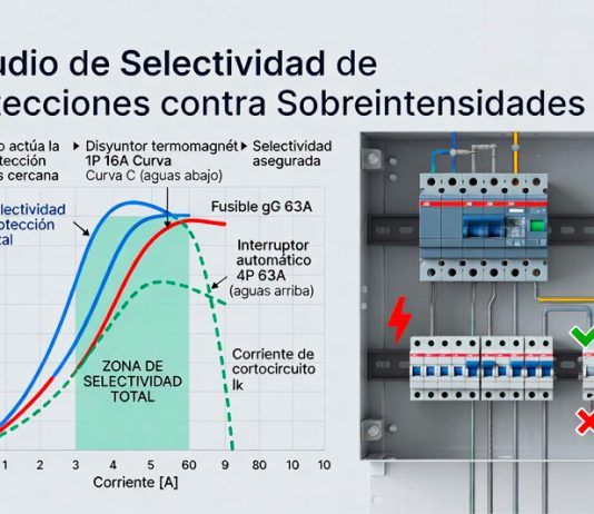 Estudio de selectividad de protecciones contra sobreintensidades