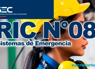Pliego Técnico Normativo RIC N°08 — Sistemas de Emergencia