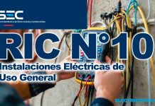 Pliego Técnico Normativo RIC N° 10: Instalaciones Eléctricas de Uso General