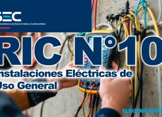 Pliego Técnico Normativo RIC N° 10: Instalaciones Eléctricas de Uso General